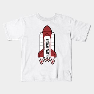 Texas Kids Rocket - Texan Faith Kids T-Shirt